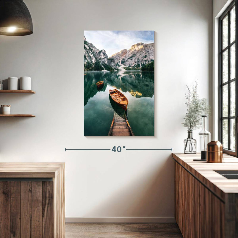 Bateaux Mehar Braies Lake, H 39 po x l 26 po