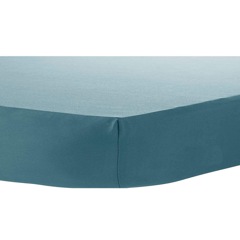 Plain Weave / Muslin Fitted Sheet, Purple, Small Single (2'6)