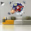 PVC Santa Claus Wall Sticker