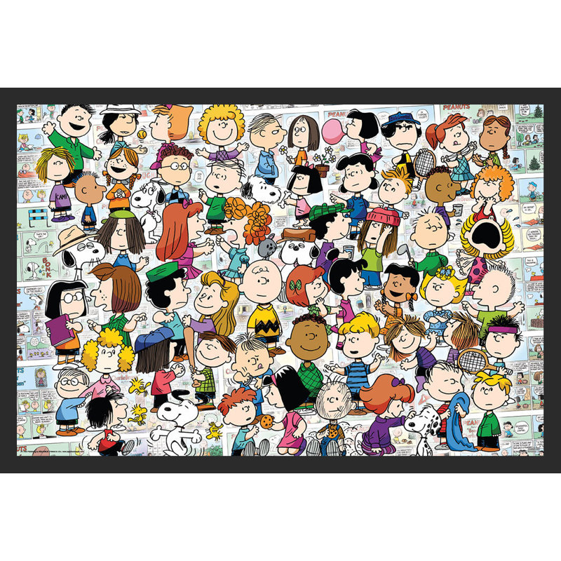 Peanuts Collage, impression sur papier