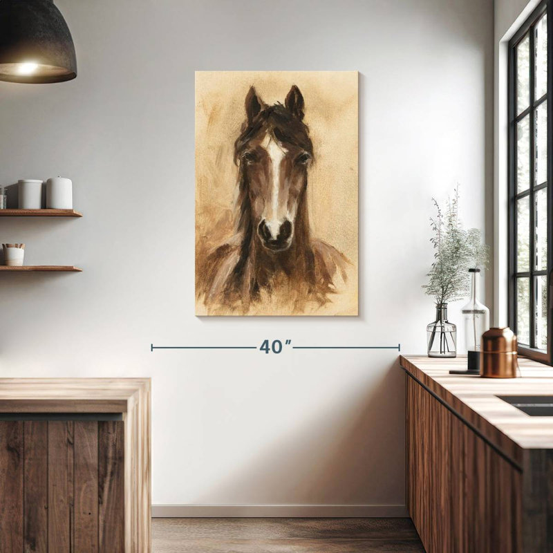 Brampt Western Ranch Animals I, 39" H x 26" W