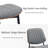 Leather Upholstered Vertical Metal Stripe Dining Chairs (Set of 6)-1777911069