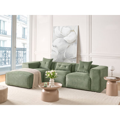 Corner Sofa DOLVA 3 Seater Right Hand