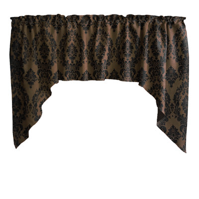 Damask Swag Window Valance