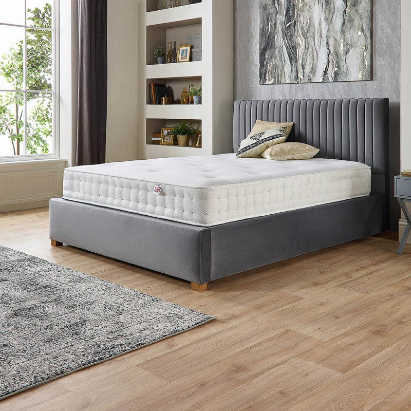 True Hybrid Natural & Memory Pocket+ Aspire Pocket Sprung Mattress, Small Single (2'6)