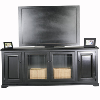 Wentzel Unfinished Entertainment Center for TVs up to 78" with Fireplace Included