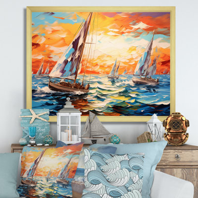 " Sailboat Seascape Symphony II "