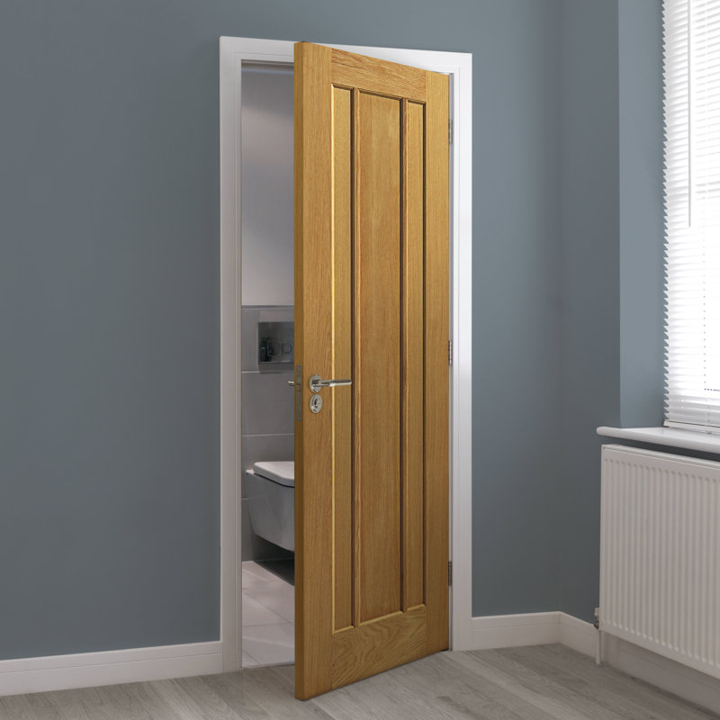 Eden Internal Door Unfinished, 198.1cm H x 68.6cm W x 3.5cm D