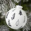 2 Piece Tree Icon Ball Ornament Set