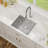 23" L x 19" W Undermount Bar Sink Workstation Kitchen Sink 16 Gauge Stainless Steel Single Bowl Sink