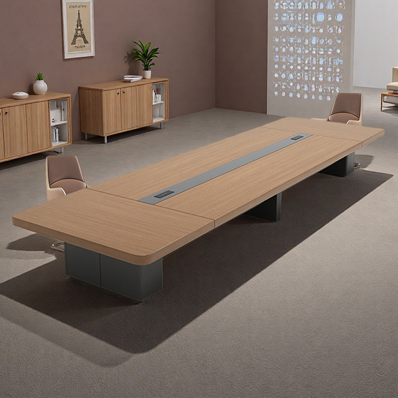 Table de conférence moderne et luxueuse, H 30 po x L 110,23 po x l 47,24 po