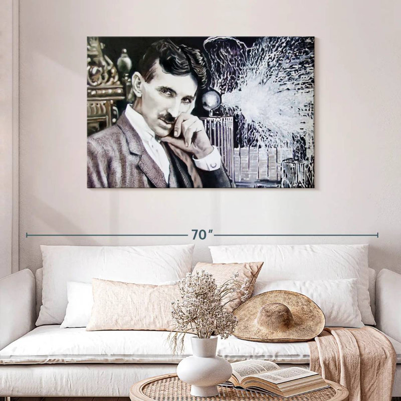 Leisha Tesla, 30" H x 45" W