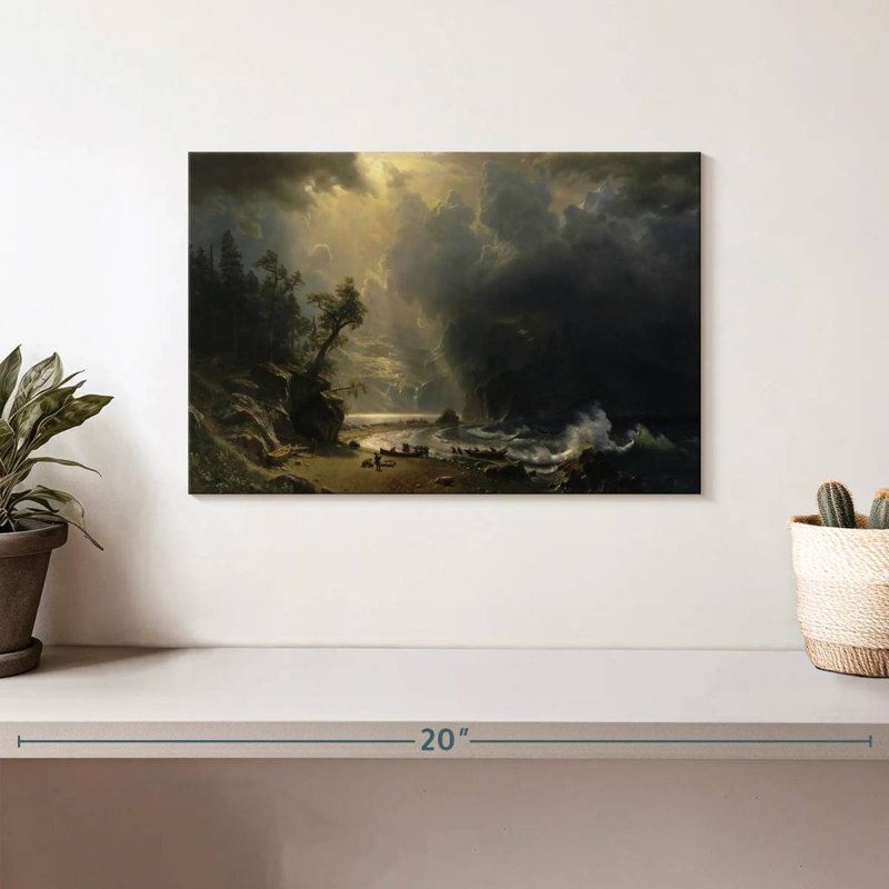 Alvord Puget Sound On The Pacific Coast, 8" H x 12" W