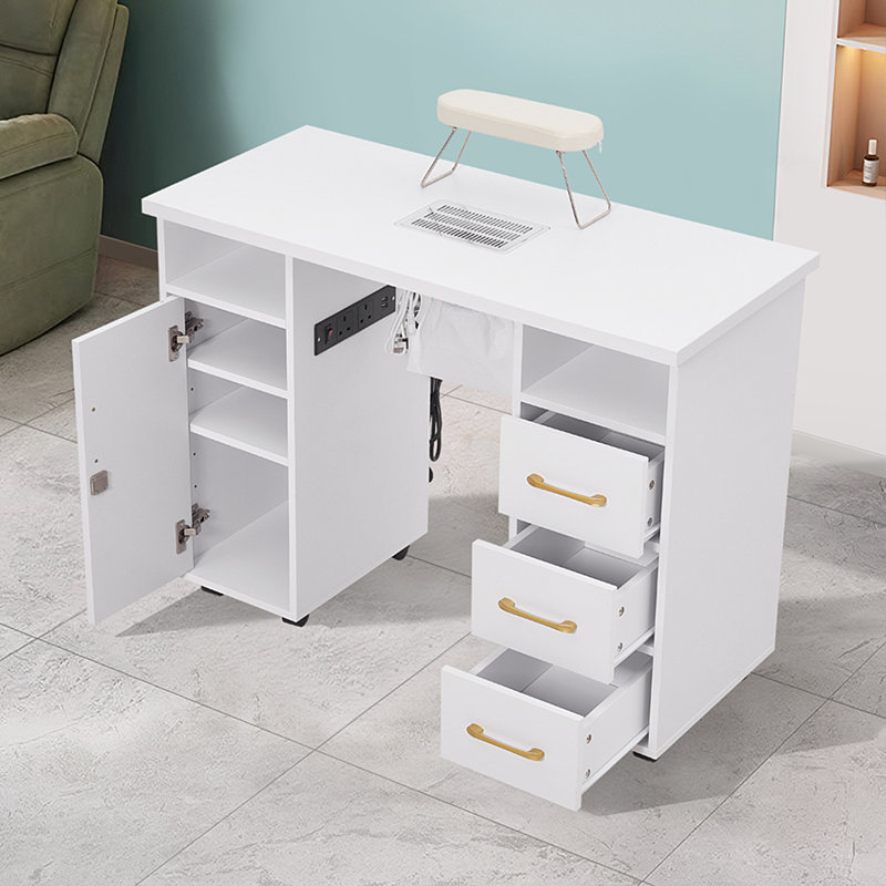 Wood Makeup Organizer