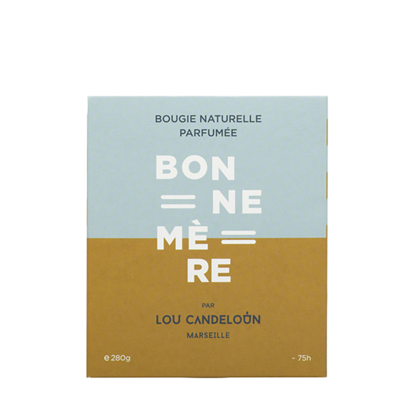 Bonne Mre Scented Jar Candle, 14cm H x 12.5cm W x 12.5cm D