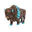 Figurine en résine Buffalo