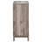 Weathered Acacia Wine Cabinet With 2 Doors