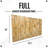 Faroug Pine Solid Wood Panel Headboard-1564638949