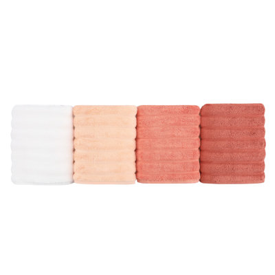 Ensemble de 4 serviettes 100% coton Beraldo