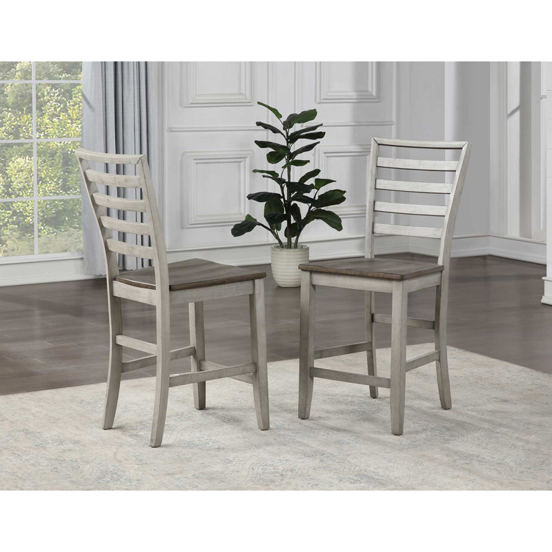 Abacus 5-Piece Counter Drop-Leaf Dining Set(Table & 4 Chairs)