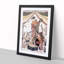 Oakinai Hiru-Ga-Koshima by Torii Kiyonaga - Picture Frame Painting Print-55576912-55576913