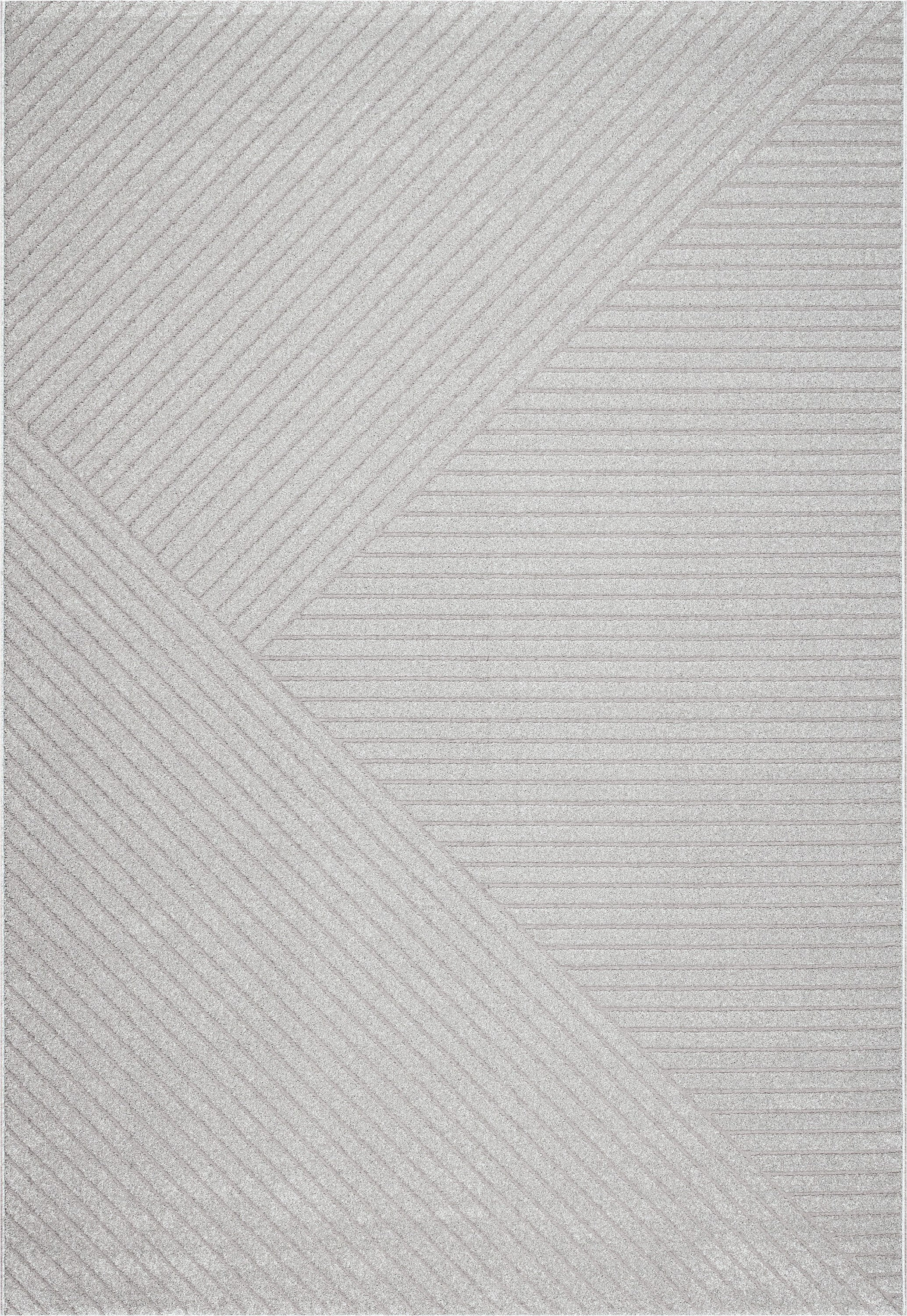 Ebern Designs Mythili Abstract Flat Weave Grey Area Rug | Wayfair.ie