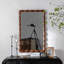 Miroir mural en bois pleine grandeur