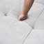 Canapé modulaire en tissu de lin avec repose-pieds Kay Crumley-434642242-434749558