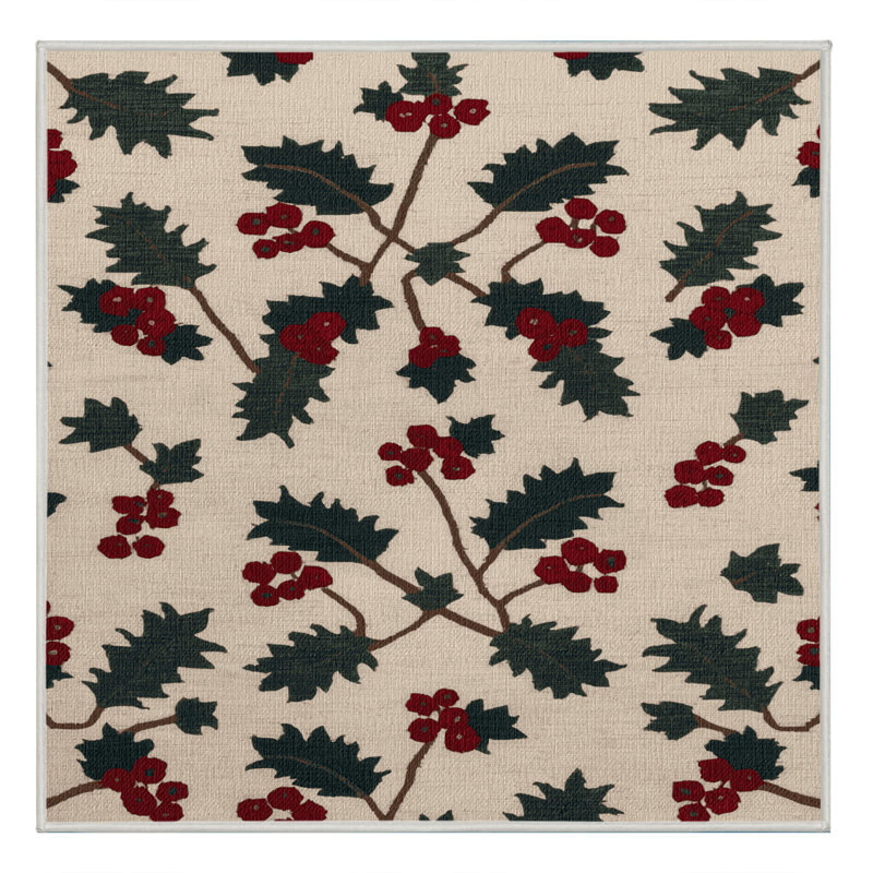  Tapis lavable Lingonberry, Tapis de couloir 2 pi x 5 pi