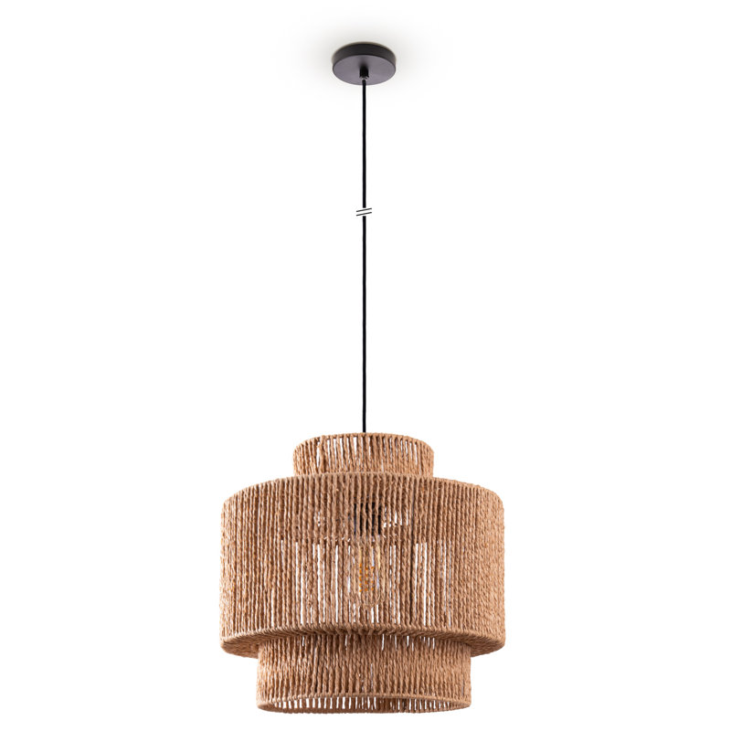 Provo Pendant, Black, Black