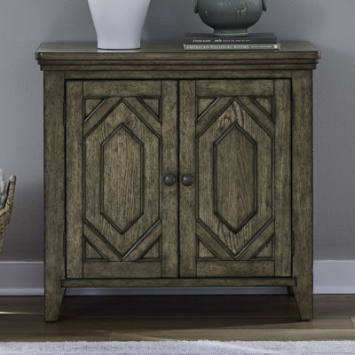 Gertraute 2 Door Bedside Chest w/ Charging Station