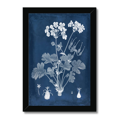 Botanical in Indigo III 1 Piece Painting