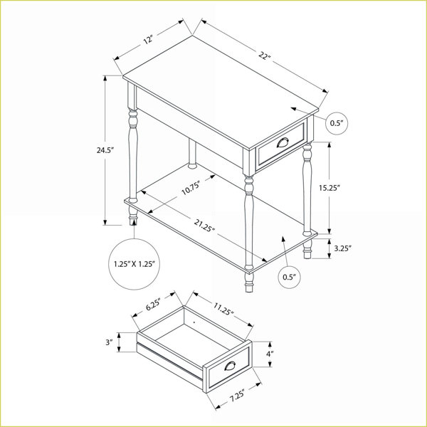 Dimensions du produit