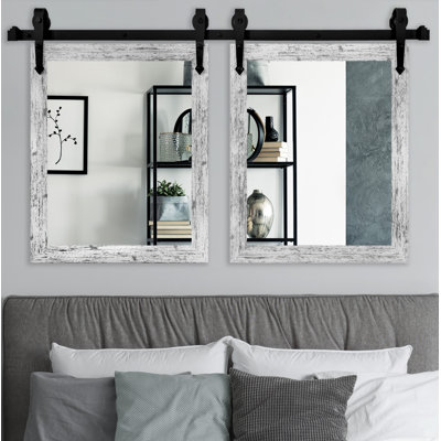 Ensemble de miroirs en bois Herzberg