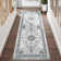 Vintage Floral Area Rug, Soft Washable Non Slip Carpet for Entryway, Bedroom, Living Room