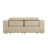 Divanitalia Top Grain Italian Leather Loveseat-1273379381