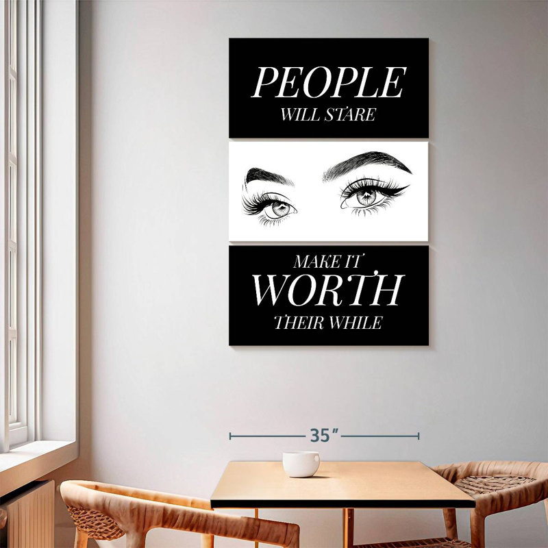 Tergel People Will Stare, 65" H x 42" W