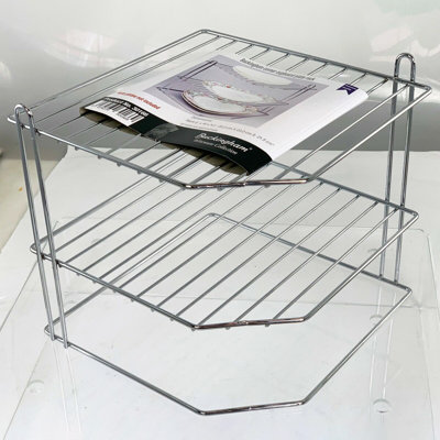 Buckingham 3 Tier Plate Organising Kitchen Rack
