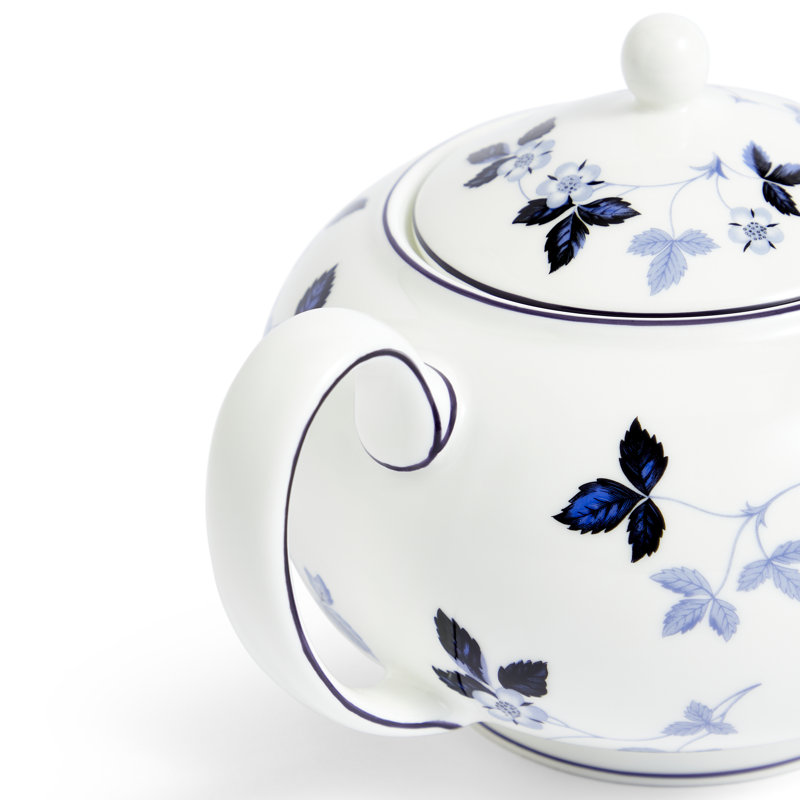 Wild Strawberry Inky Blue 27floz Teapot