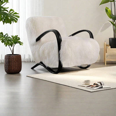 Light luxury modern carbon steel leisure chair