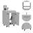 2-Door Rectangle Freestanding Vanity Cabinet-900061611