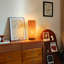 Lampe de table rustique en bambou Boho