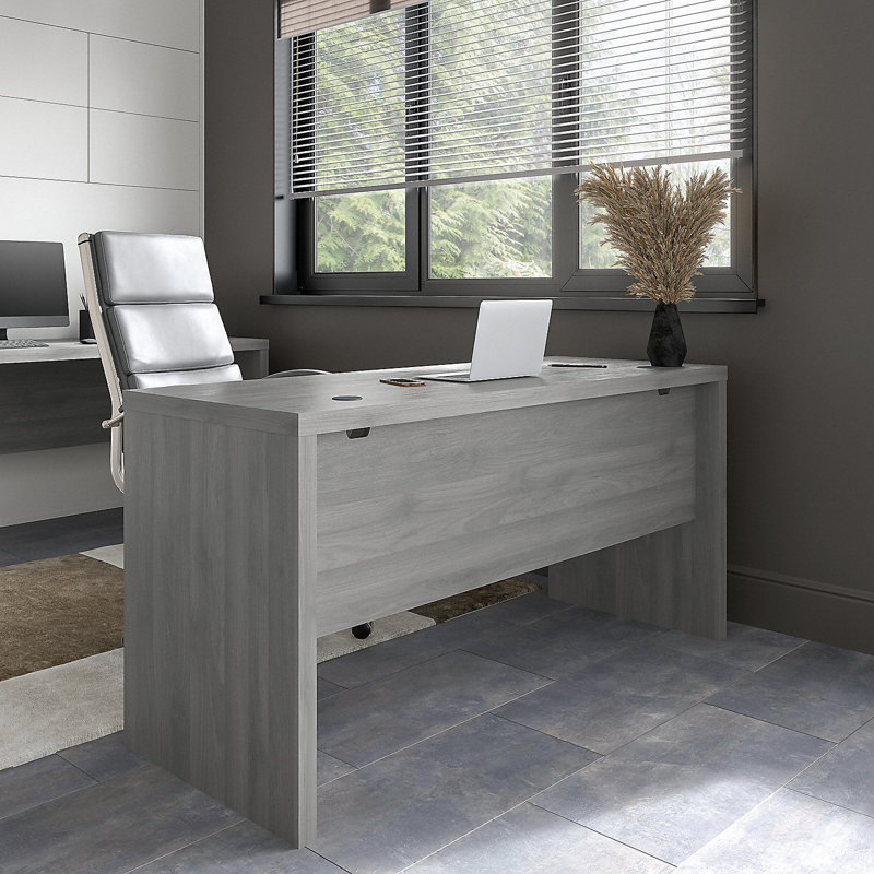 Echo Desk, 30" H x 72" W x 32.32" D, Gris moderne