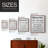 Simple Bathroom Rules Framed Print - Solid Wood-1327734981-1327735098