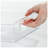 iDesign Plastic Stackable Kitchen Bin with Easy to Grip Integrated Handles, 10" x 8" x 3", Clear