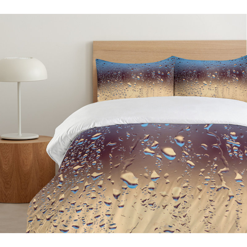 Farmhouse Modern & Contemporary Polyester Duvet Cover, Queen