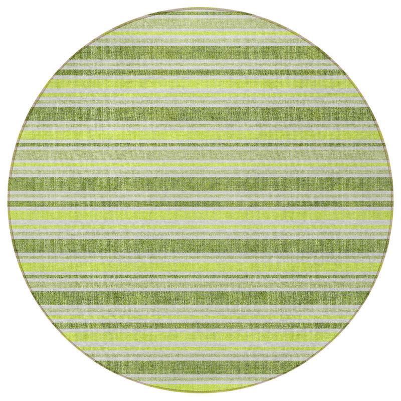 Tapis d'intérieur rond 8 po