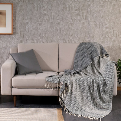 Hand Woven Throw Blanket