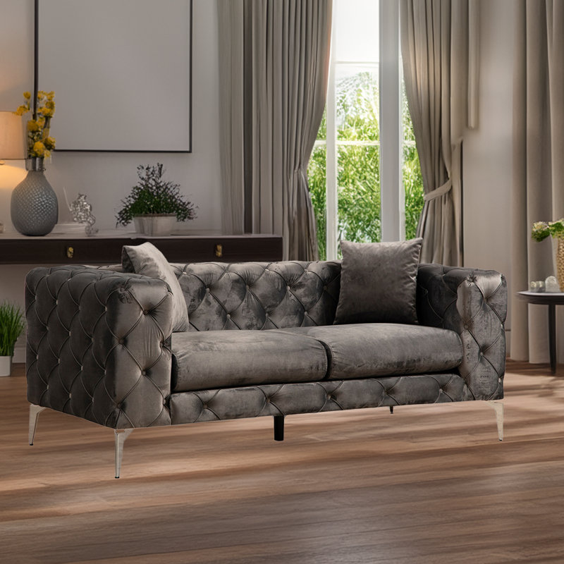 Bluxome 2 Seater Sofa, Anthracite