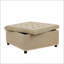 Repose-pieds capitonné polyvalent avec garniture cloutée, parfait pour les petits espaces et la décoration intérieure-691561441